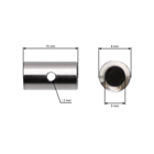 Univerzální koncovka lanka délka 18 mm