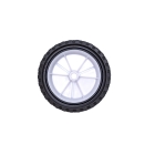 Univerzální plastové kolo pro motorové a elektrické sekačky průměr 175 mm pryžová pneumatika
