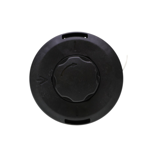 Univerzální poloautomatická strunová hlava pro křovinořezy a motorové vyžínače s vnějším průměrem 130 mm se sadou adaptérů