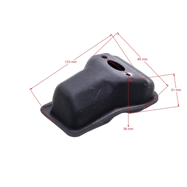 Výfuk pro Čínské motorové pily a pily z hobbymarketů s obsahem motoru 38 ccm
