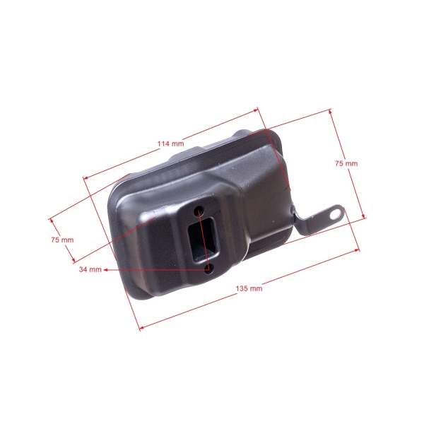 Výfuk pro křovinořezy Husqvarna 143R II 541RS 541RST 143AE15 (OEM 505299301)