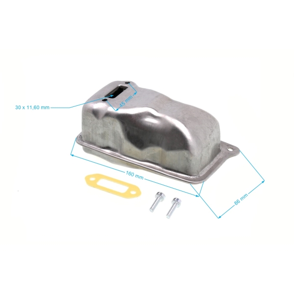 Výfuk pro rozbrušovací pily Stihl TS410 TS420 (42381400610)