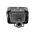 Výfuk typ 2 pro motory Honda GX110 GX120 GX140 GX160 Zongshen 168FB (OEM 18300-ZE1-900 18310ZF1000 18310-ZE1-000 18310-ZE1-010 18310-ZF1-000)