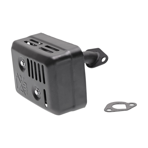 Výfuk typ 2 pro motory Honda GX110 GX120 GX140 GX160 Zongshen 168FB (OEM 18300-ZE1-900 18310ZF1000 18310-ZE1-000 18310-ZE1-010 18310-ZF1-000)
