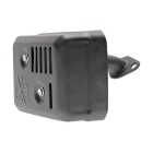 Výfuk typ 2 pro motory Honda GX110 GX120 GX140 GX160 Zongshen 168FB (OEM 18300-ZE1-900 18310ZF1000 18310-ZE1-000 18310-ZE1-010 18310-ZF1-000)