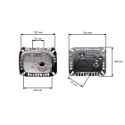 Výfuk typ HD pro motory Honda GX110 GX120 GX140 GX160 Zongshen 168FB (OEM 18300-ZE1-900 18310ZF1000 18310-ZE1-000 18310-ZE1-010 18310-ZF1-000)