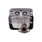 Výfuk typ HD pro motory Honda GX110 GX120 GX140 GX160 Zongshen 168FB (OEM 18300-ZE1-900 18310ZF1000 18310-ZE1-000 18310-ZE1-010 18310-ZF1-000)