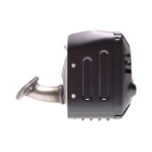 Výfuk typ HD pro motory Honda GX110 GX120 GX140 GX160 Zongshen 168FB (OEM 18300-ZE1-900 18310ZF1000 18310-ZE1-000 18310-ZE1-010 18310-ZF1-000)