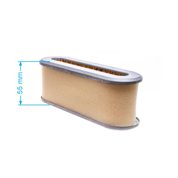 Vzduchový filter 151,5 mm x 46,4 mm x 55,8 mm pre čínske motorové kosačky a kosačky modely NAC DY164PMB