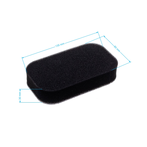 Vzduchový filter pre generátor Honda GX160 GX200 GC160 EB2200X EB2500XK1 EM1600X EM1800X EM1800XK1 EM2200X EM2500XK1 (OEM 17211-ZB2-000)