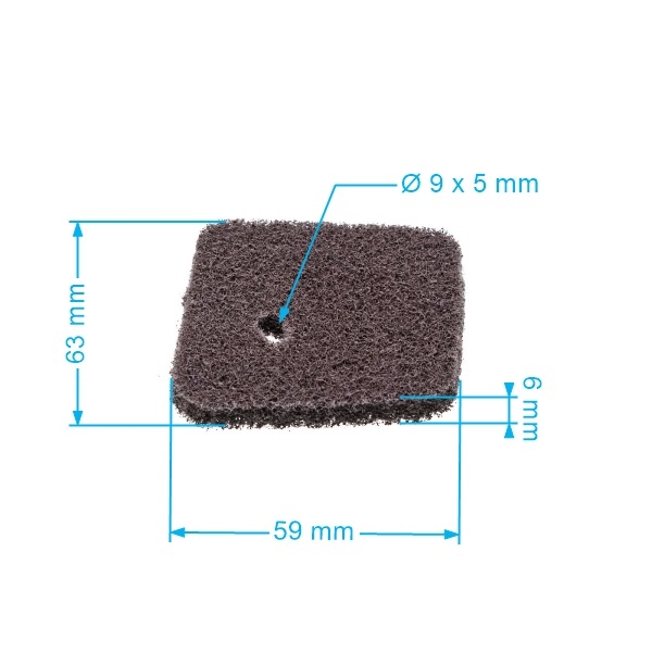 Vzduchový filter pre krovinorezy Stihl FS55 FS55C FS55R FS55RC FS55T KM55 KM55C KM55R KM55RC FS38 FS45 FS45C FS45L FS46 (OEM 41401242800)