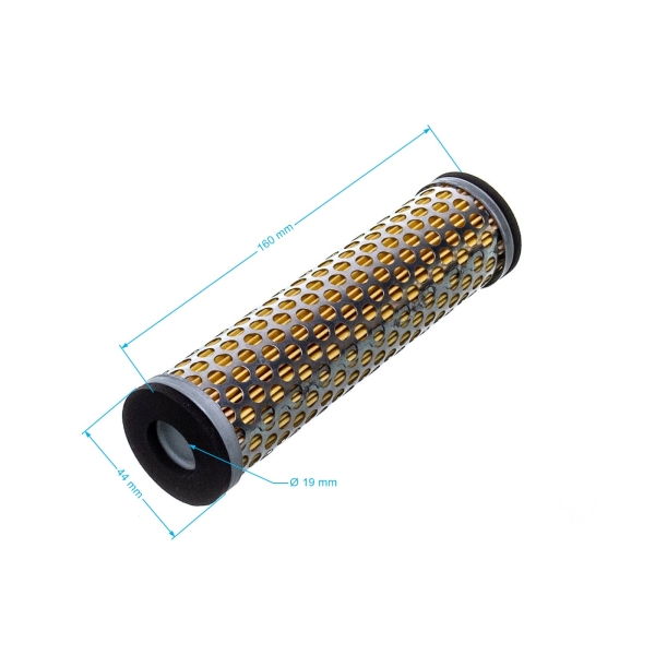 Vzduchový filtr 160 mm x 44 mm x 19 mm pro motory Honda GX120 GX160 (OEM 17210-ZK7-V01)