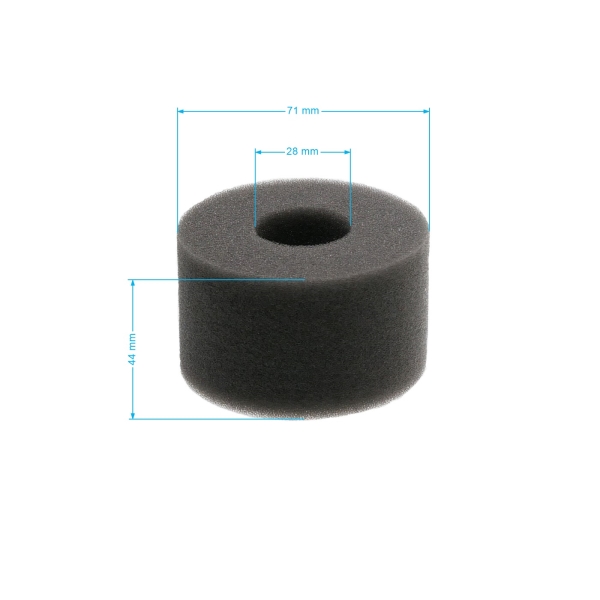 Vzduchový filtr 73 mm x 45 mm x 29 mm pro motory Zongshen NP100 NP130 (OEM 100004756)