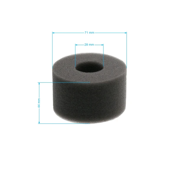 Vzduchový filtr 73 mm x 45 mm x 29 mm pro motory Zongshen NP100 NP130 (OEM 100004756)