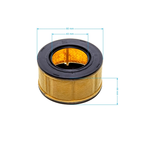 Vzduchový filtr fleece pro motorové pily Stihl MS231 MS231C MS241 MS251 MS251C MS261 MS271 MS271C MS291 MS291C MS362 MS400 11411201600 (OEM 11411201600)