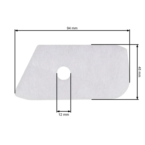 Vzduchový filtr pro křovinořezy Husqvarna 124R 125R 125RJ 128R CC2128 Jonsered BC2126 BC2128 GC2126 GT2126 GT2128 (OEM 530150253)