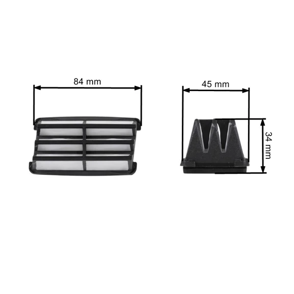 Vzduchový filtr pro motorové pily Husqvarna 40 45 49 Jonsered 2041 2045 2050 (OEM 503413201)