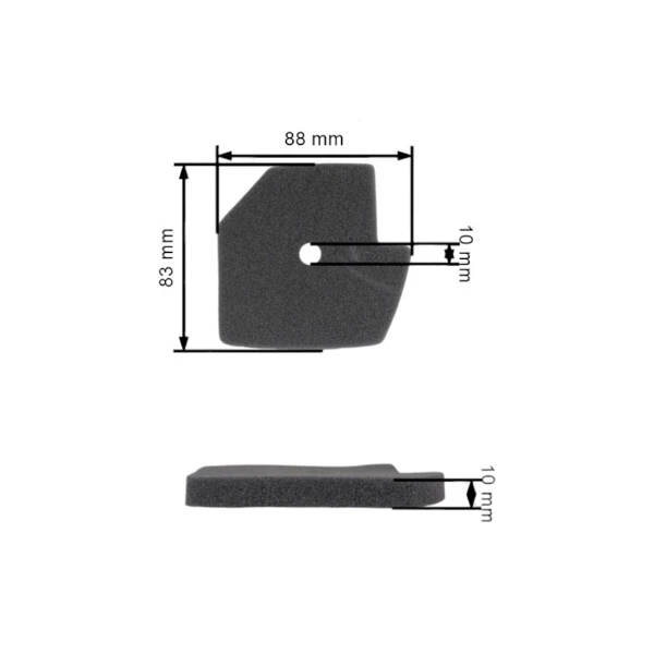 Vzduchový filtr pro motory Kawasaki TJ45 Stiga SBC 645KD MOUNTFIELD BK45ED (OEM 11013-2226)