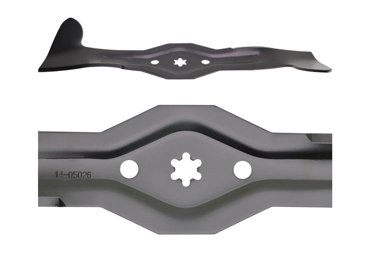 Žací nôž 46,2 cm (18") pravý so zberom pre záhradné traktory Husqvarna Jonsered Partner McCulloch Poulan Weedeater (OEM 532186386)