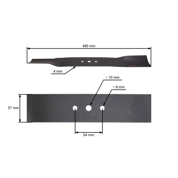 Žací nôž 48 cm (19") so zberom pre motorové kosačky Stiga Castel Garden