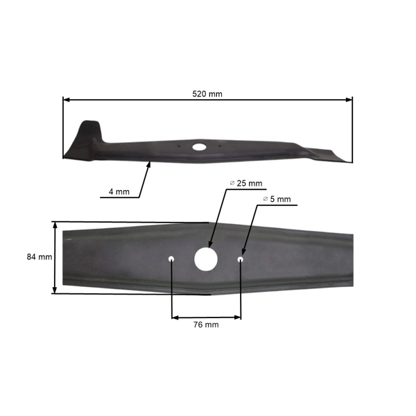 Žací nôž 52 cm (20