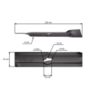 Žací nůž 32,6 cm (13") pro elektrické sekačky Castorama Hecht Grizzly Einhell Garda (OEM GD51BX.X0.01 3405460 34.054.60 H123357 13700209 6247444)