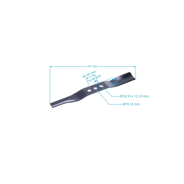 Žací nůž 40 cm (19") pro Čínské motorové sekačky a sekačky z hobbymarketů NAC C400i-035