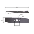 Žací nůž 42 cm (16") pro elektrické sekačky Stiga Alpina Castel Garden (OEM 81004155/0)
