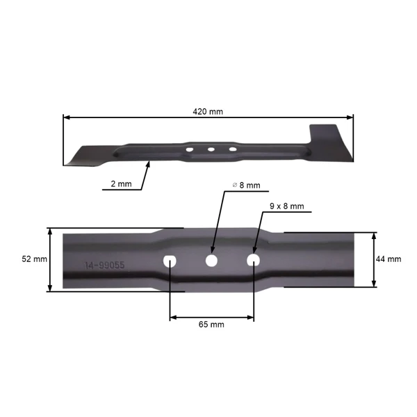 Žací nůž 42 cm (17