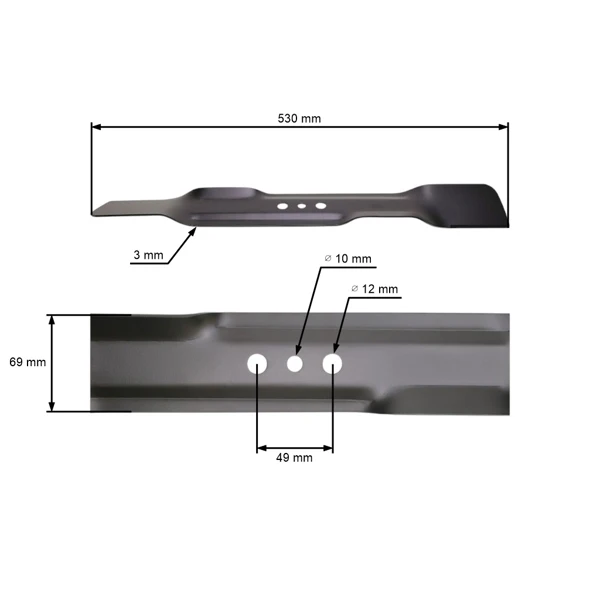 Žací nůž 53 cm (21
