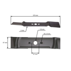 Žací nůž pro akumulátorové sekačky Stihl RMA339 37 cm (63207020140)