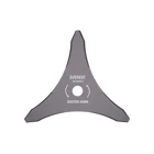 Žací ocelový univerzální nůž 3 zubý rozměr 305 mm x 3,0 mm otvor 25,4 mm pro křovinořezy a motorové vyžínače