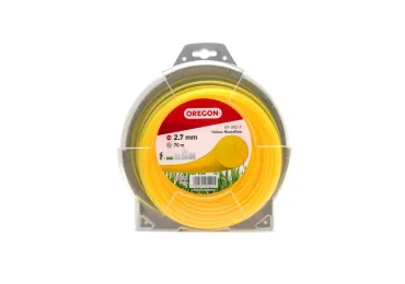Žací struna Oregon 2,7 mm x 70 m žlutá kulatá