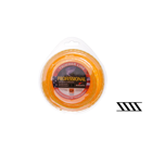 Žací struna průměr 2,65 mm délka balení 15 m profil twist pro křovinořezy a vyžínače