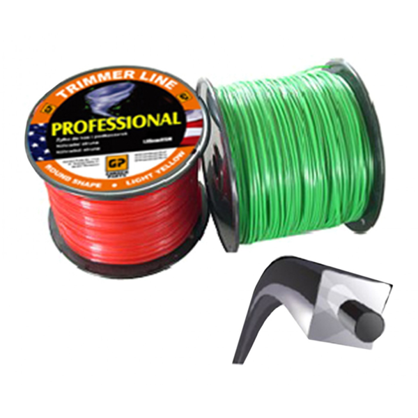 Žací struna průměr 3,3 mm délka balení 46 m profil dual power line pro křovinořezy a vyžínače