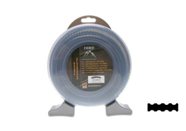 Žací struna průměr 4,0 mm délka balení 21 m profil nylsaw pro křovinořezy a vyžínače