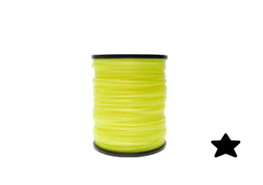 Žacia struna priemer 3,0 mm dĺžka balenia 369 m hviezdicový profil pre krovinorezy a vyžínače