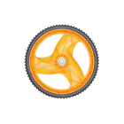 Zadné koleso pre záhradné kosačky Husqvarna Partner Electrolux Craftsman McCulloch Poulan (OEM 532403509 532432747 532432749 431880X460 193929X427)