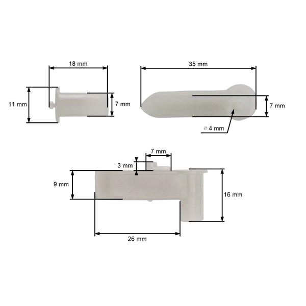 Západka štartéra pre motory Briggs & Stratton Sprint Classic Quattro Series 400 500 600 (OEM 281505S 281505 557059)
