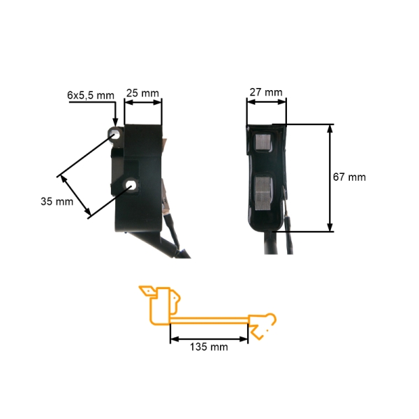 Zapaľovanie pre Čínske motorové píly a píly z hobbymarketov s obsahom motora 45 ccm 52 ccm 58 ccm